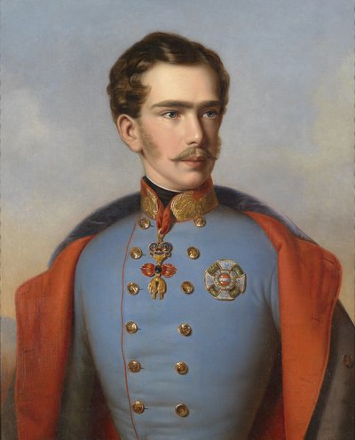 Franz Joseph I of Austria by Franz Russ the Elder